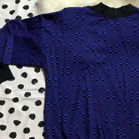 VTG 80's Womens Oversize Tunic Sweater Sweatshirt - Picture 2 of 7